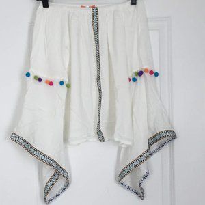 Off the shoulder bell sleeve shirt